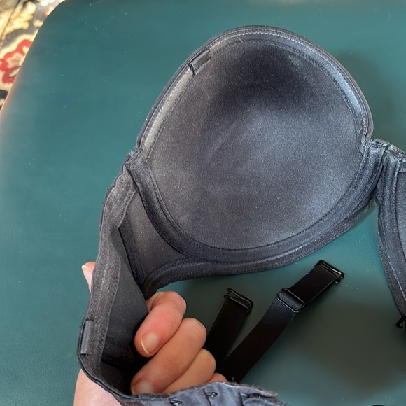 Wacoal Red Carpet convertible strapless black bra 32DD - Picture 4 of 5